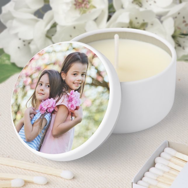Create Your Own Photo Mini Candle Favors (Create Your Own Photo Mini Candle Favors)
