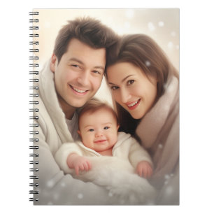 Create Your Own Photo Modern Custom Gift Notebook