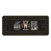 Create-Your-Own Photo Monogram Cribbage Board (Front (Horizontal))