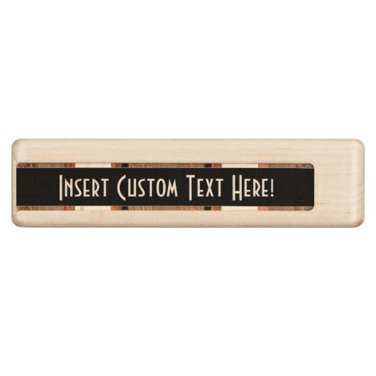 Create-Your-Own Photo Monogram Cribbage Board (Side)