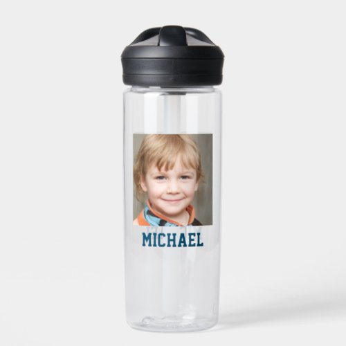 Create Your Own Photo Name  Water Bottle