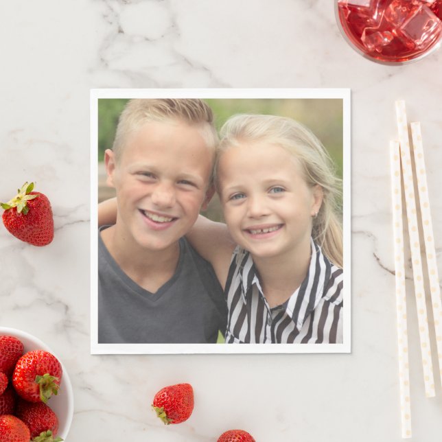 Create Your Own Photo  Napkins (Insitu)