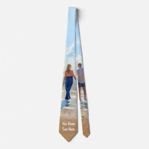 Create Your Own Photo Neck Tie Gift Custom Text