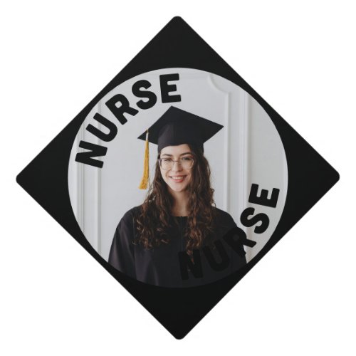 create your own photo nurse graduate custom graduation cap topper