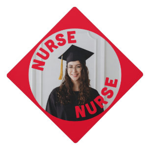 create your own photo nurse graduate custom graduation cap topper