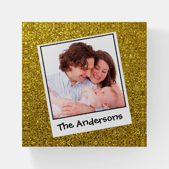 Create Your Own Photo Paperweight (Front)