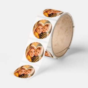 Create Your Own Photo Personalized Custom Classic Round Sticker
