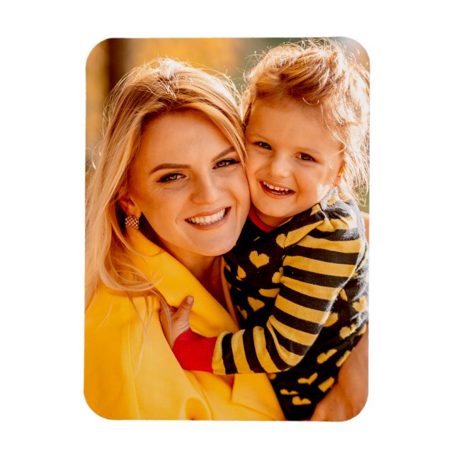Create Your Own Photo Personalized Custom Magnet (Vertical)