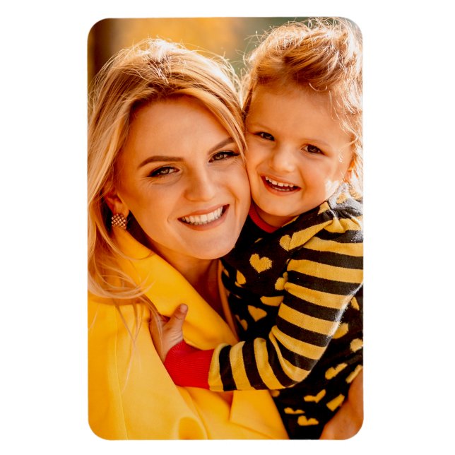 Create Your Own Photo Personalized Custom Magnet (Vertical)