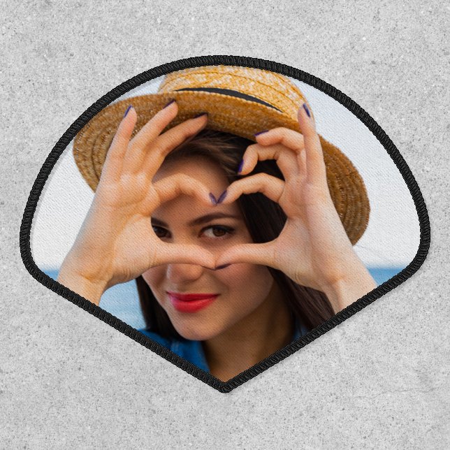 Create Your Own Photo Personalized Custom Patch (Front)