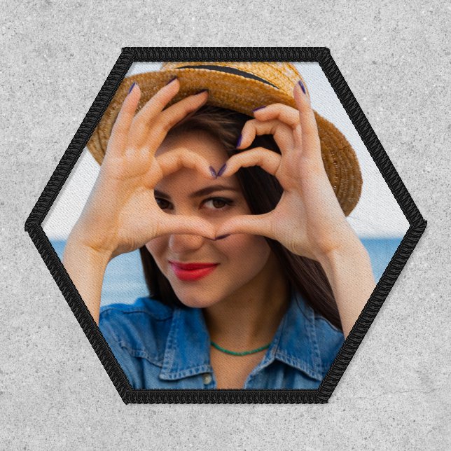Create Your Own Photo Personalized Custom Patch (Front)