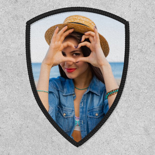 Create Your Own Photo Personalized Custom Patch (Front)