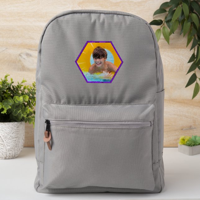 Create Your Own Photo Personalized Custom Patch (On Backpack)