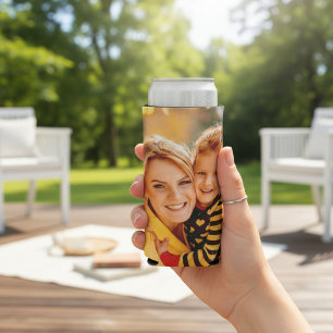 Create Your Own Photo Personalized Custom Seltzer Can Cooler