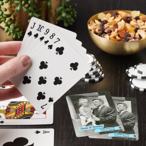 Create Your Own Photo Personalized Playing Cards
