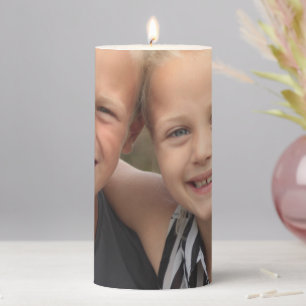 Create Your Own Photo Pillar Candle