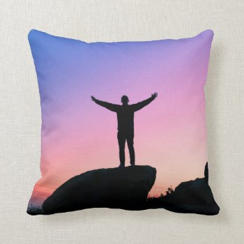 Create Your Own Photo Pillow by HappyThoughtsShop at Zazzle