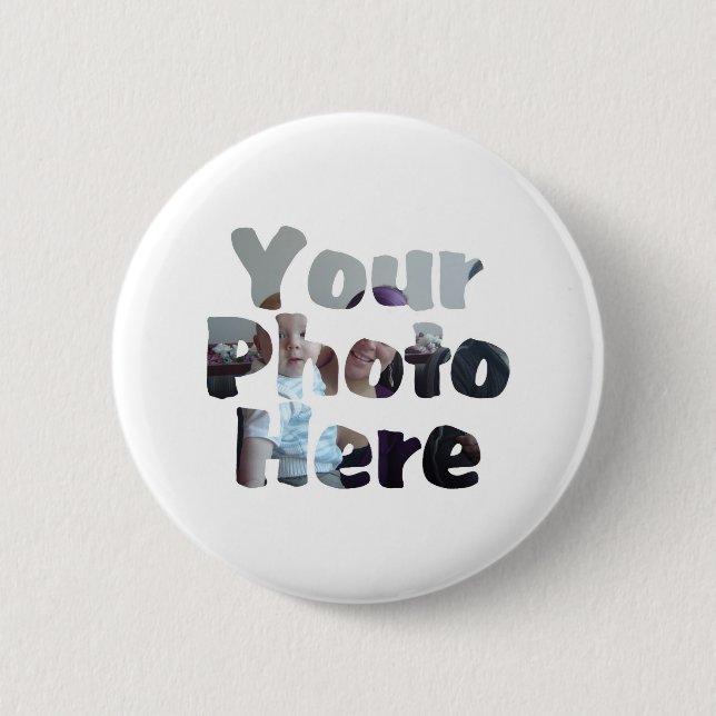 CREATE YOUR OWN PHOTO PINBACK BUTTON (Front)