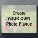 Create Your Own Photo Plaque<br><div class="desc">Just Click the Customize button and add your own photo (change image) remove text and Add your own if you desire.</div>
