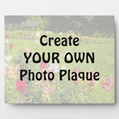 Create Your Own Photo Plaque