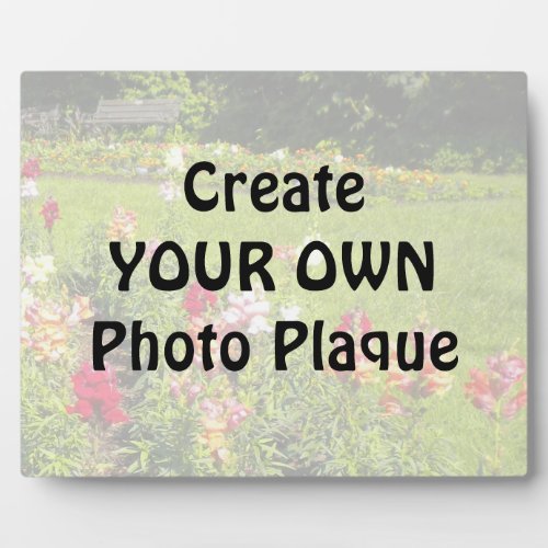 Create Your Own Photo Plaque