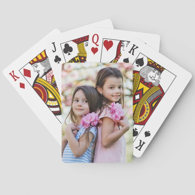 Create your Own Photo Poker Cards (Back)