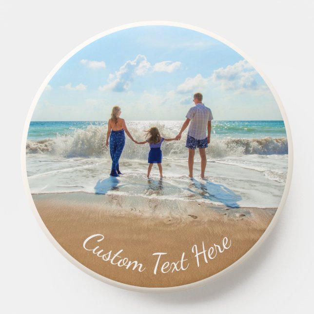Create Your Own Photo PopSocket Personalized Text (Popsocket)
