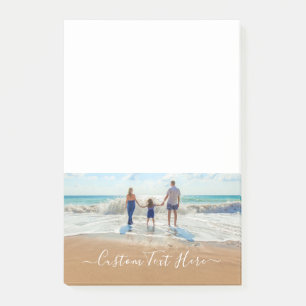 Create Your Own Photo Post-it® Notes Custom Text