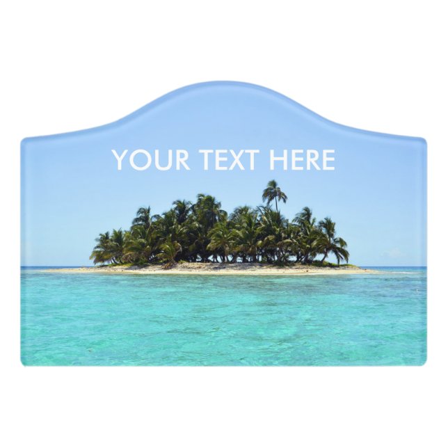 Create Your Own Photo Room Door Sign (Small Crest Front)
