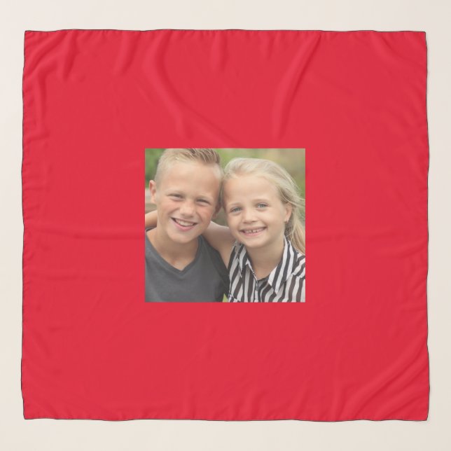 Create Your Own Photo Scarf (Front)