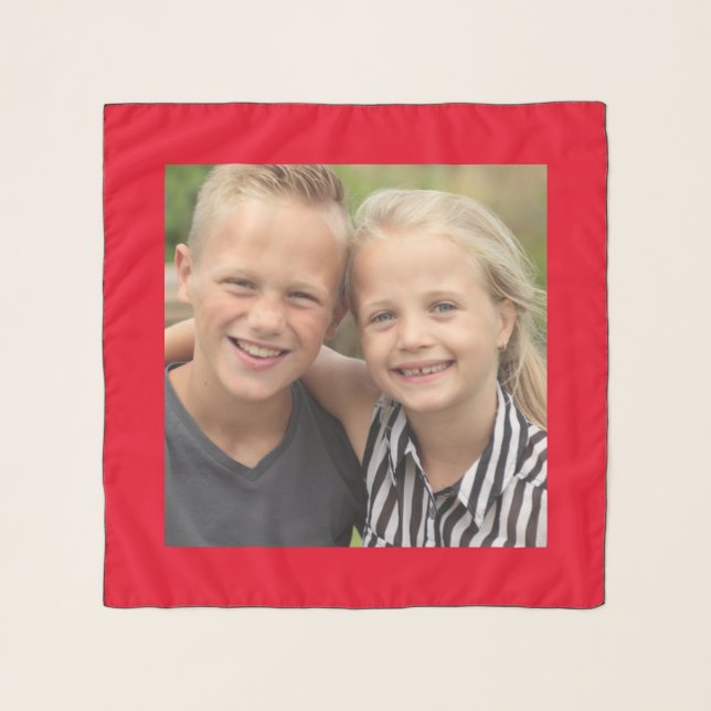Create Your Own Photo Scarf (Front)