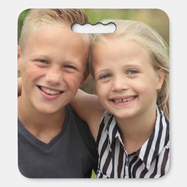 Create Your Own Photo Seat Cushion (Front Vertical)