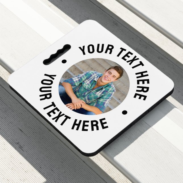 Create your Own Photo Seat Cushion (In Situ)