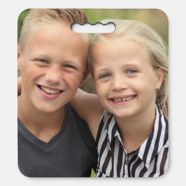 Create Your Own Photo Seat Cushion (Front Vertical)