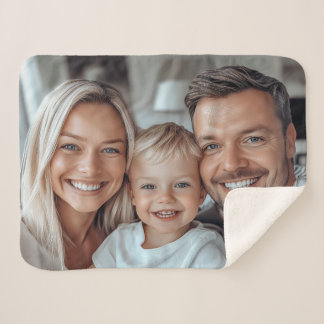 Create Your Own Photo Sherpa Blanket