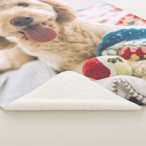 Create Your Own Photo Sherpa Blanket Zazzle