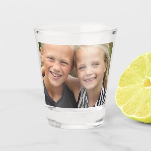 Create your own photo shot glass