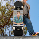 Create your Own Photo Skateboard<br><div class="desc">Personalized Photo Skateboard. This custom skateboard features your own photo printed in the center back (or near the bottom) for a bold, personal touch. Whether it’s a favorite family snapshot, a funny picture of a friend, or a quirky pet photo for a dog dad or cat mom, this skateboard turns...</div>
