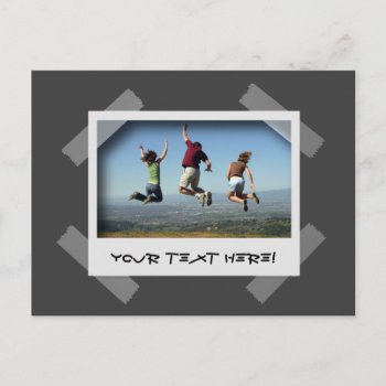 Create-your-own Photo Snapshot Postcard by StyledbySeb at Zazzle