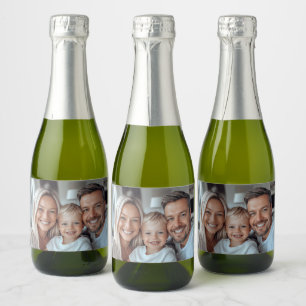 Create Your Own Photo Sparkling Wine Label
