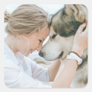 Create Your Own Photo  Square Sticker