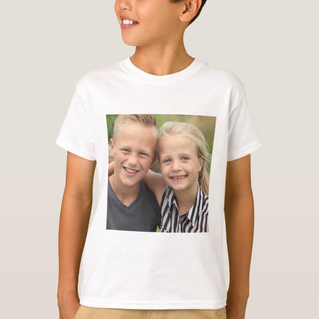 Create Your Own Photo T-Shirt (Front)