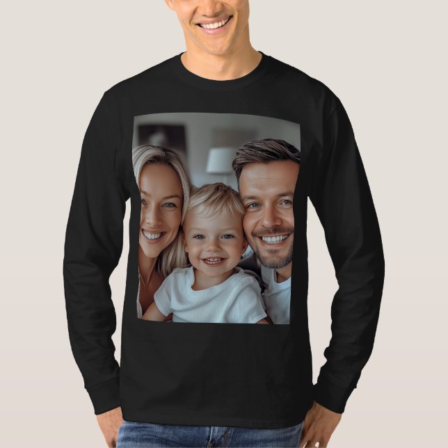 Create Your Own Photo T-Shirt (Front)