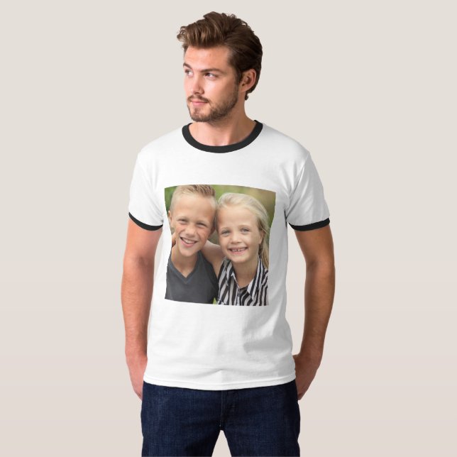 Create Your Own Photo T-Shirt (Front Full)
