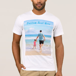 Create Your Own Photo T-Shirt with Custom Text