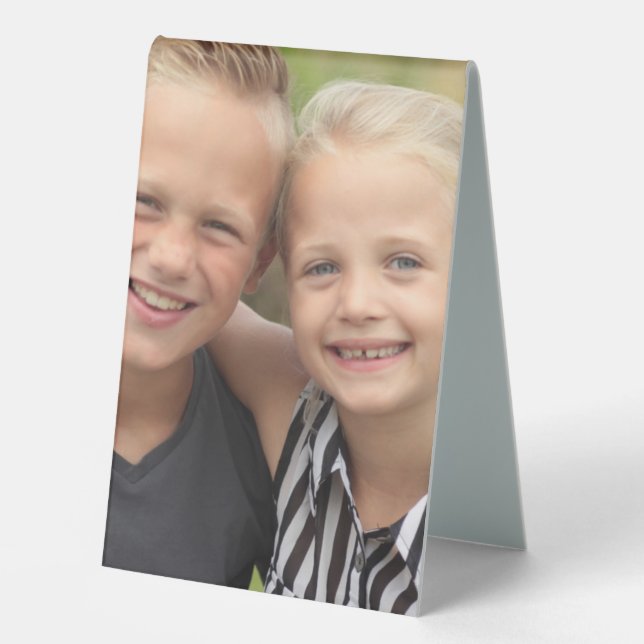 Create Your Own Photo  Table Tent (Front)