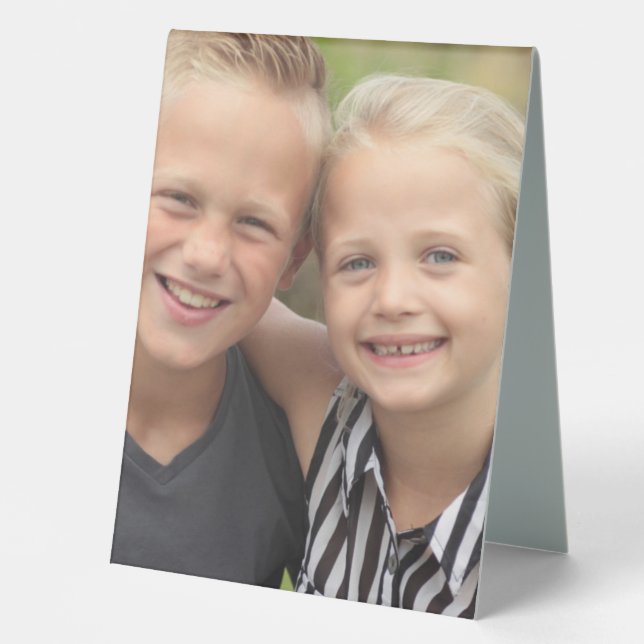 Create Your Own Photo Table Tent (Front)
