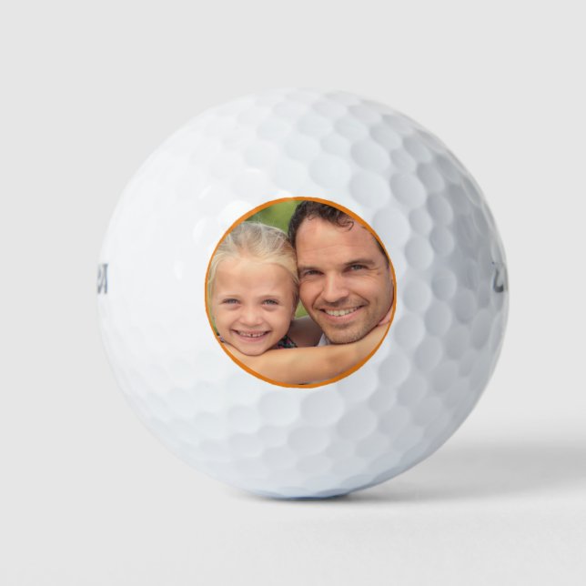 Create Your Own Photo Tamplate Golf Balls (Front)
