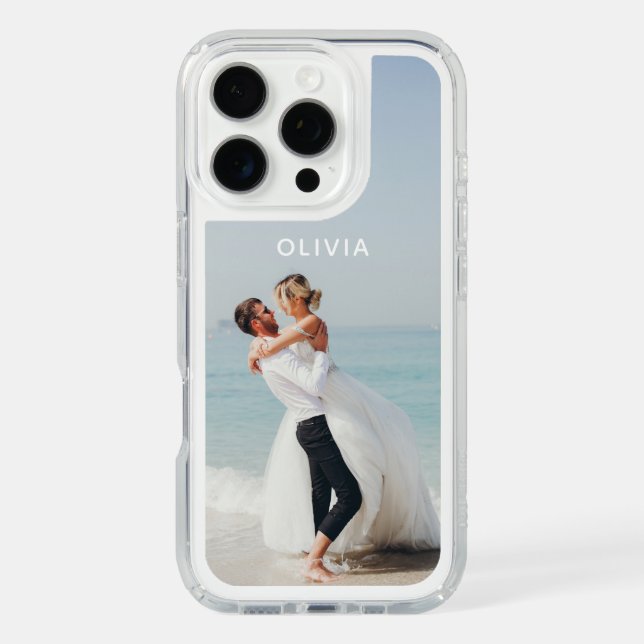 Create Your Own Photo Template Personalized Name Speck iPhone Case (Front)