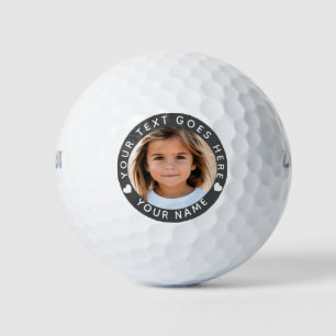 Create Your Own Photo Text and Name Golf Balls